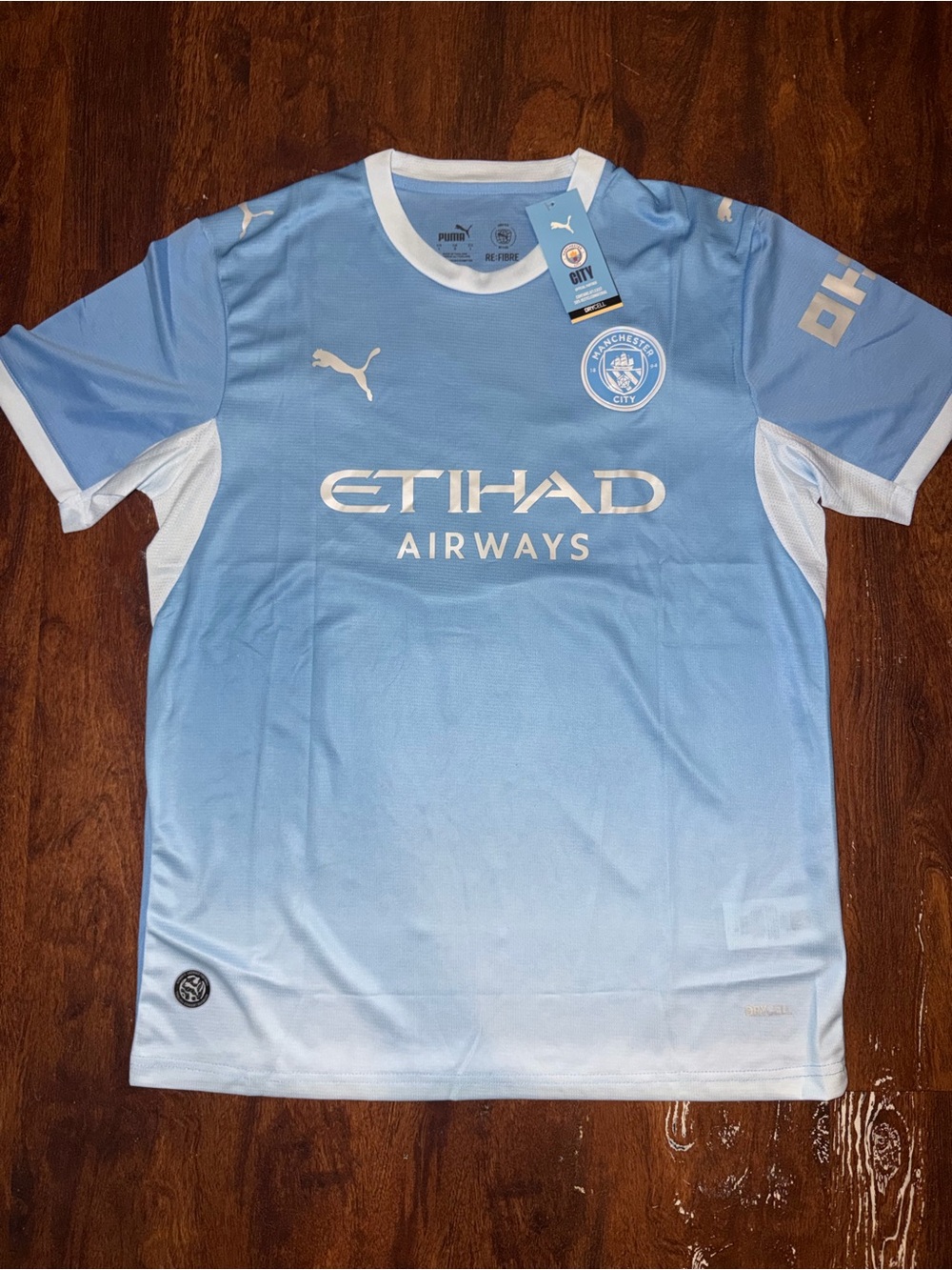 Manchester City Erling Haaland Jersey Size L
